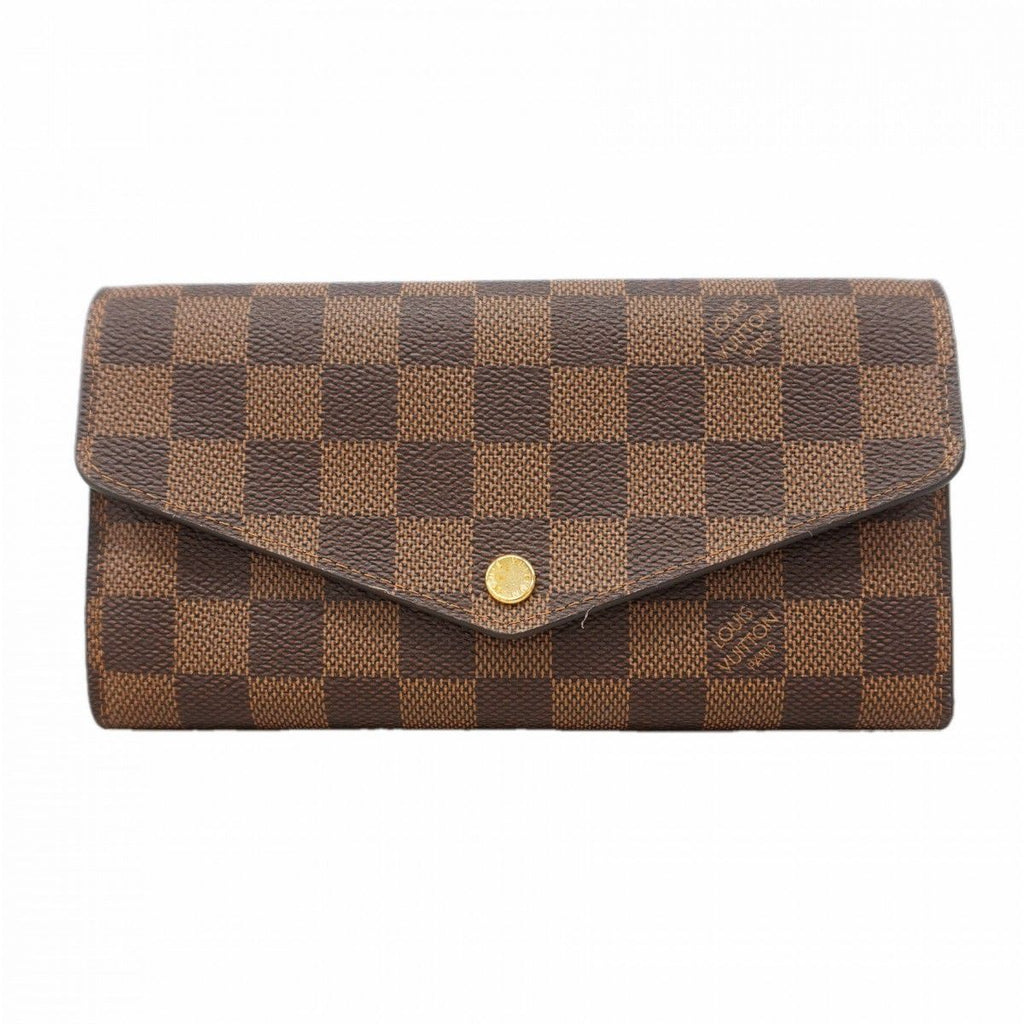 Louis Vuitton Wallet Damier Portefeuille Sarah Rose Velours