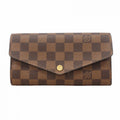Louis Vuitton Wallet Damier Portefeuille Sarah Rose Velours