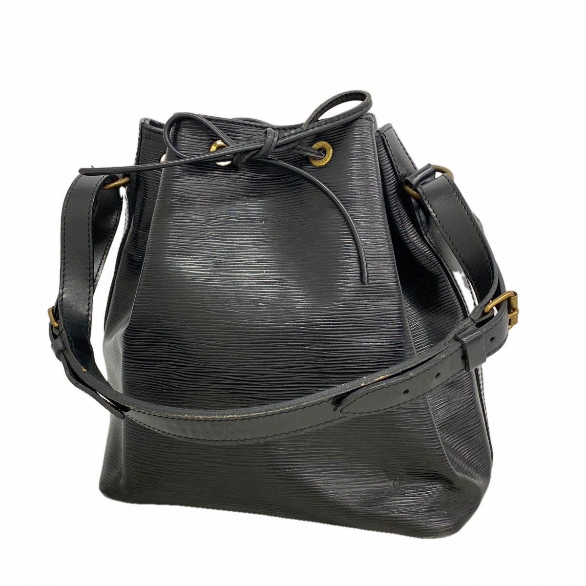 Louis Vuitton Shoulder Bag Epi Petit Noe Noir