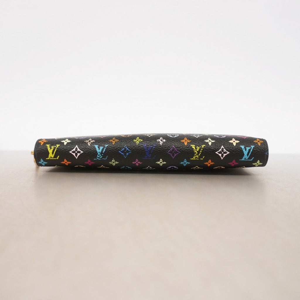 Louis Vuitton Wallet Monogram Multicolor Zippy Noir Grenade — view 2