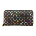 Louis Vuitton Wallet Monogram Multicolor Zippy Noir Grenade