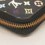 Louis Vuitton Wallet Monogram Multicolor Zippy Noir Grenade — view 6