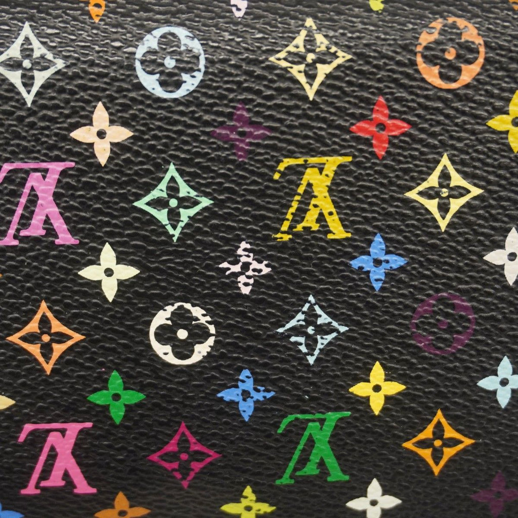 Louis Vuitton Wallet Monogram Multicolor Zippy Noir Grenade — view 7