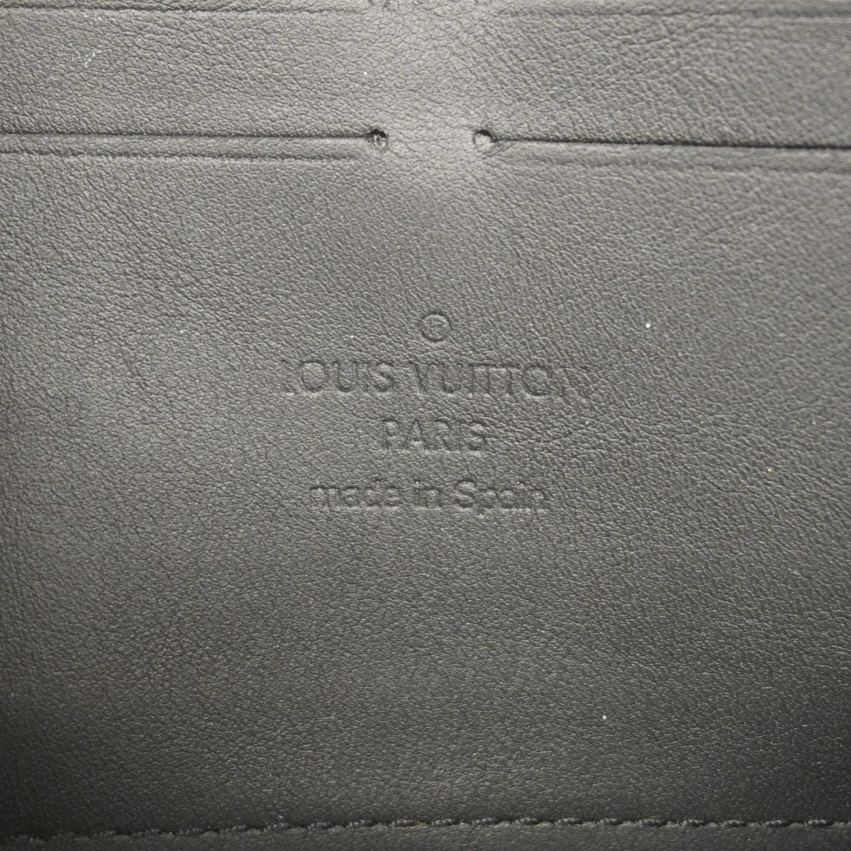 Louis Vuitton Wallet Monogram Shadow Zippy Horizontal Noir — view 4