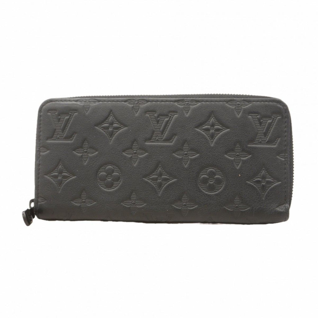 Louis Vuitton Wallet Monogram Shadow Zippy Horizontal Noir