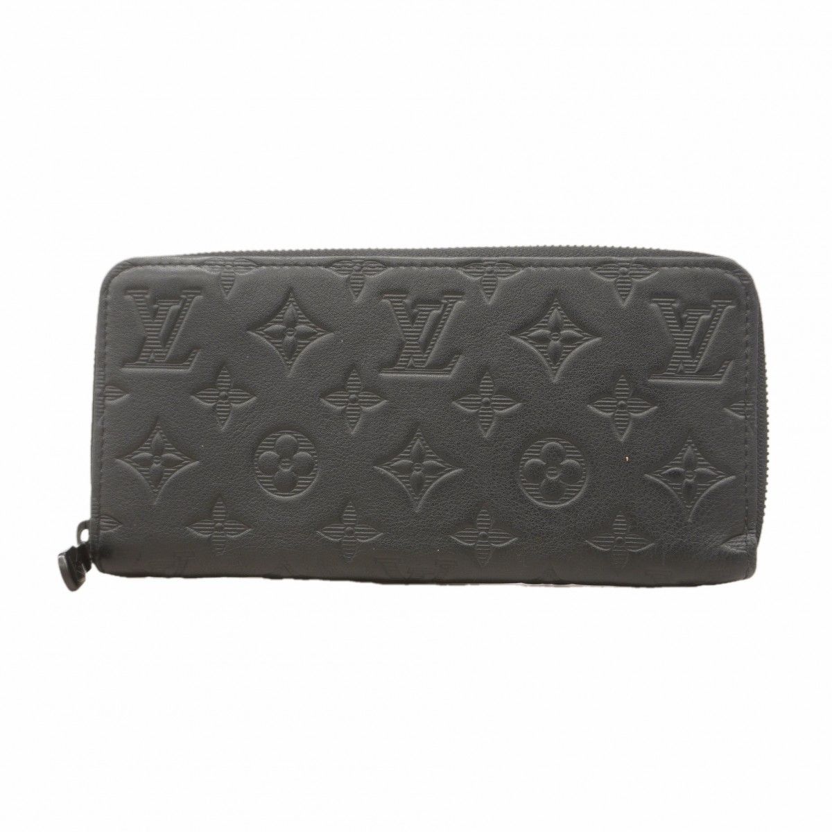 Louis Vuitton Wallet Monogram Shadow Zippy Horizontal Noir