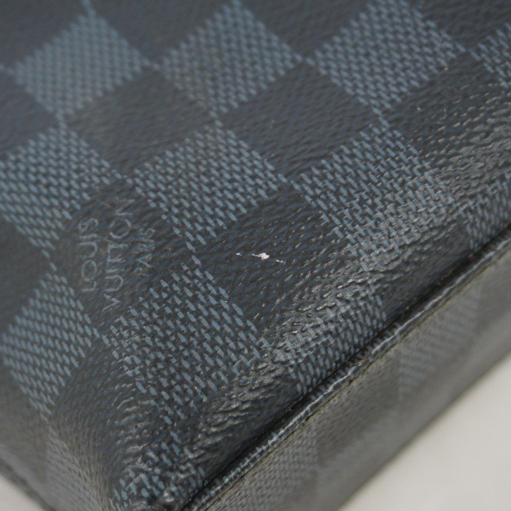 Louis Vuitton Business Bag Damier Cobalt Porte Documents Jour Navy Black — view 8
