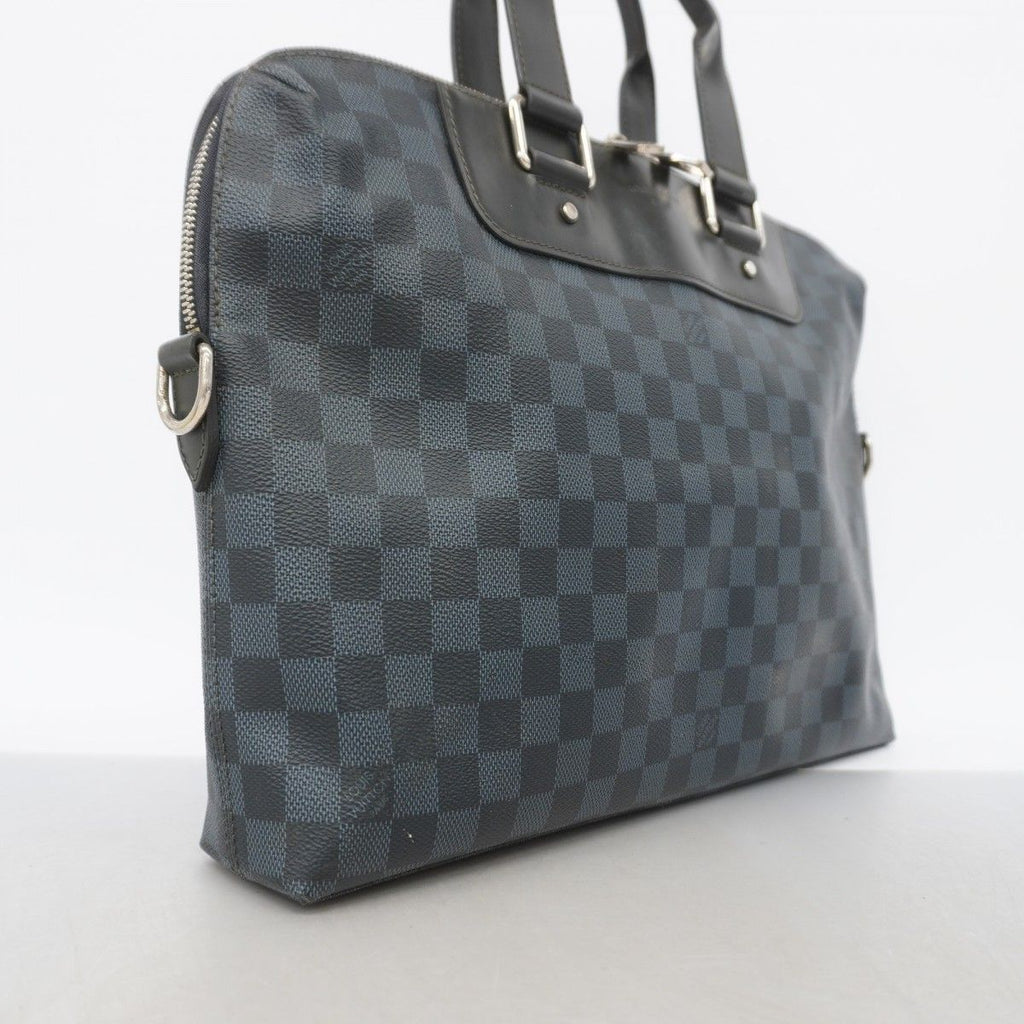 Louis Vuitton Business Bag Damier Cobalt Porte Documents Jour Navy Black — view 2