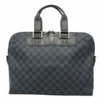 Louis Vuitton Business Bag Damier Cobalt Porte Documents Jour Navy Black
