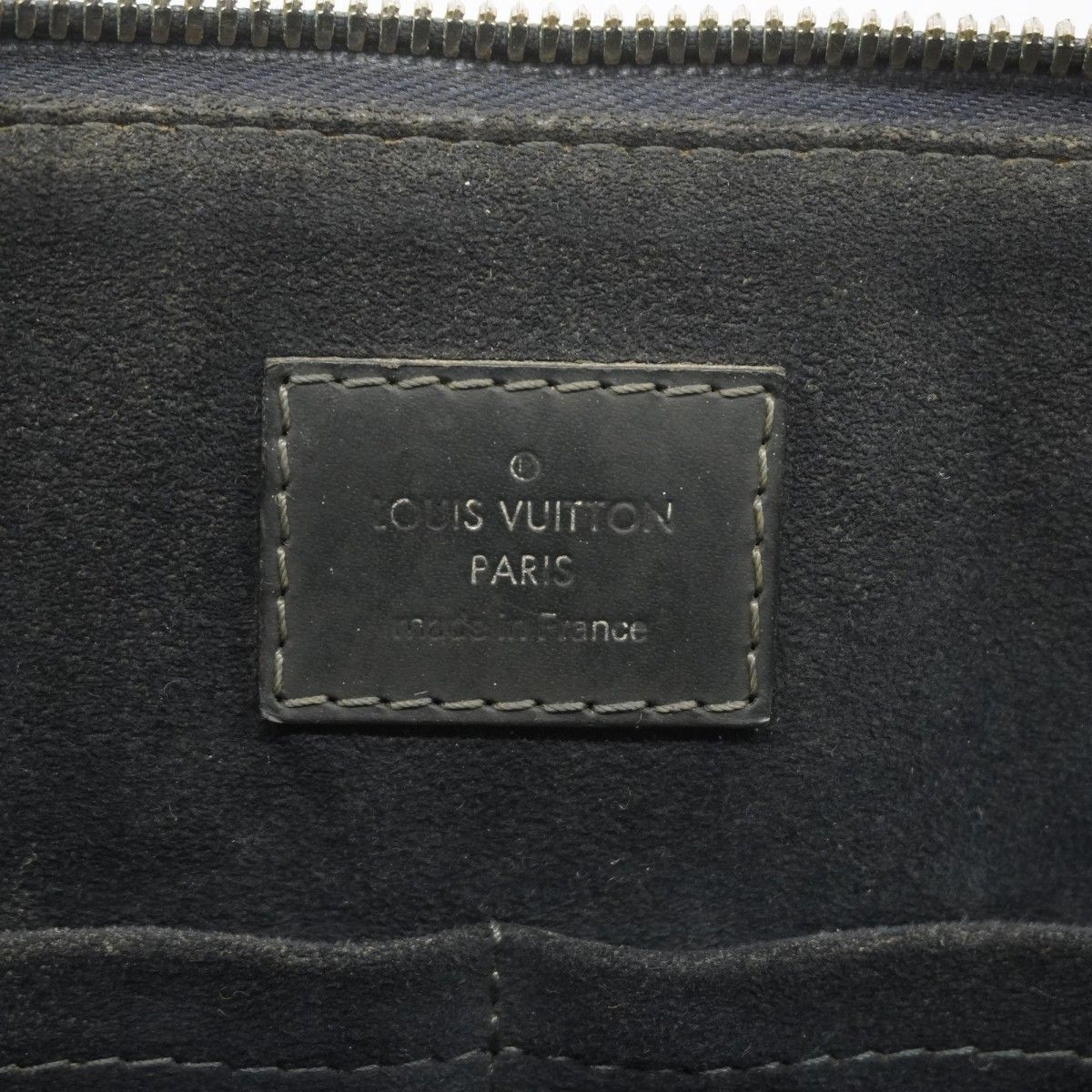 Louis Vuitton Business Bag Damier Cobalt Porte Documents Jour Navy Black — view 5