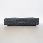 Louis Vuitton Business Bag Damier Cobalt Porte Documents Jour Navy Black — view 3