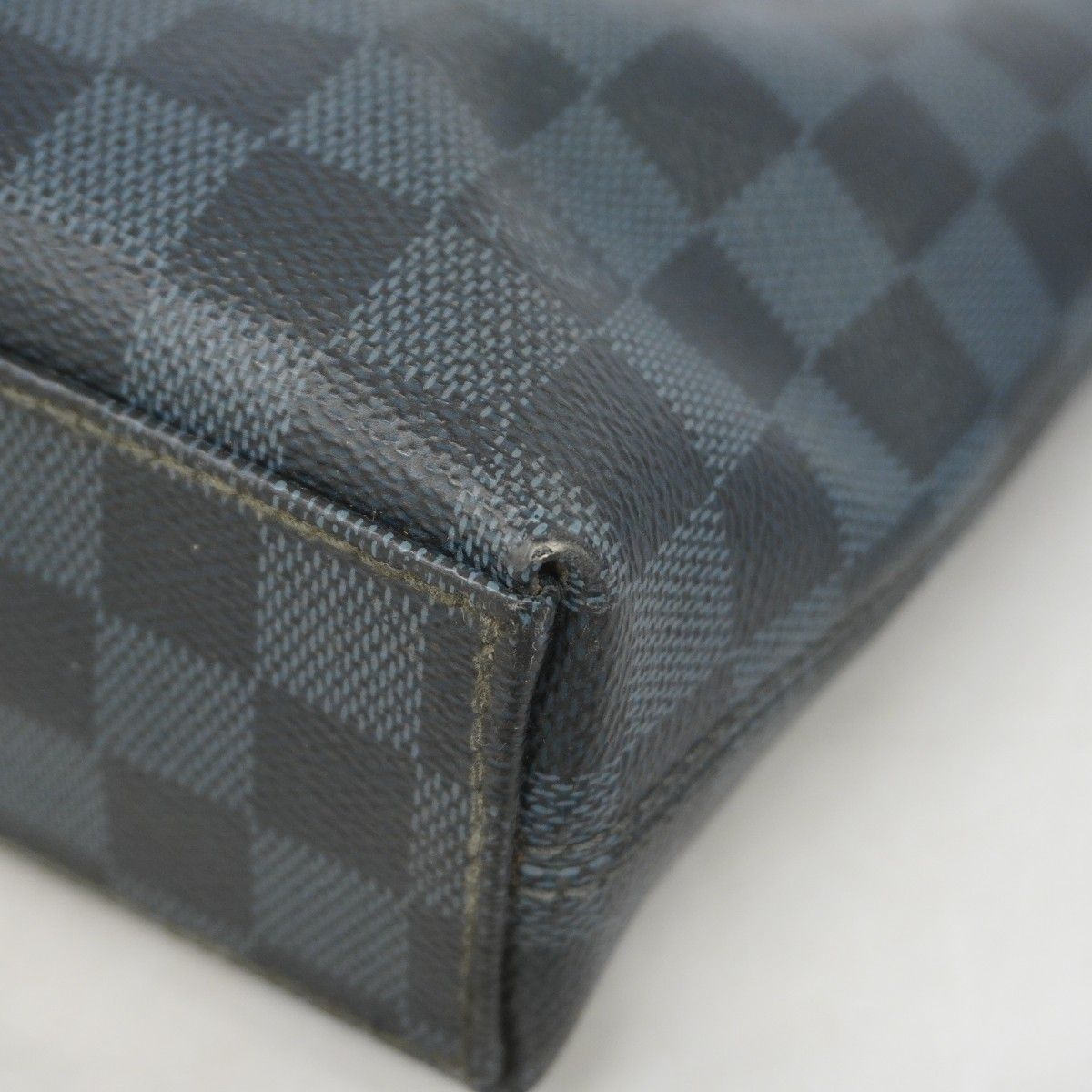 Louis Vuitton Business Bag Damier Cobalt Porte Documents Jour Navy Black — view 6