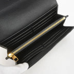 Louis Vuitton Wallet Monogram Empreinte Bicolor Portefeuille Sarah Black Beige — view 3