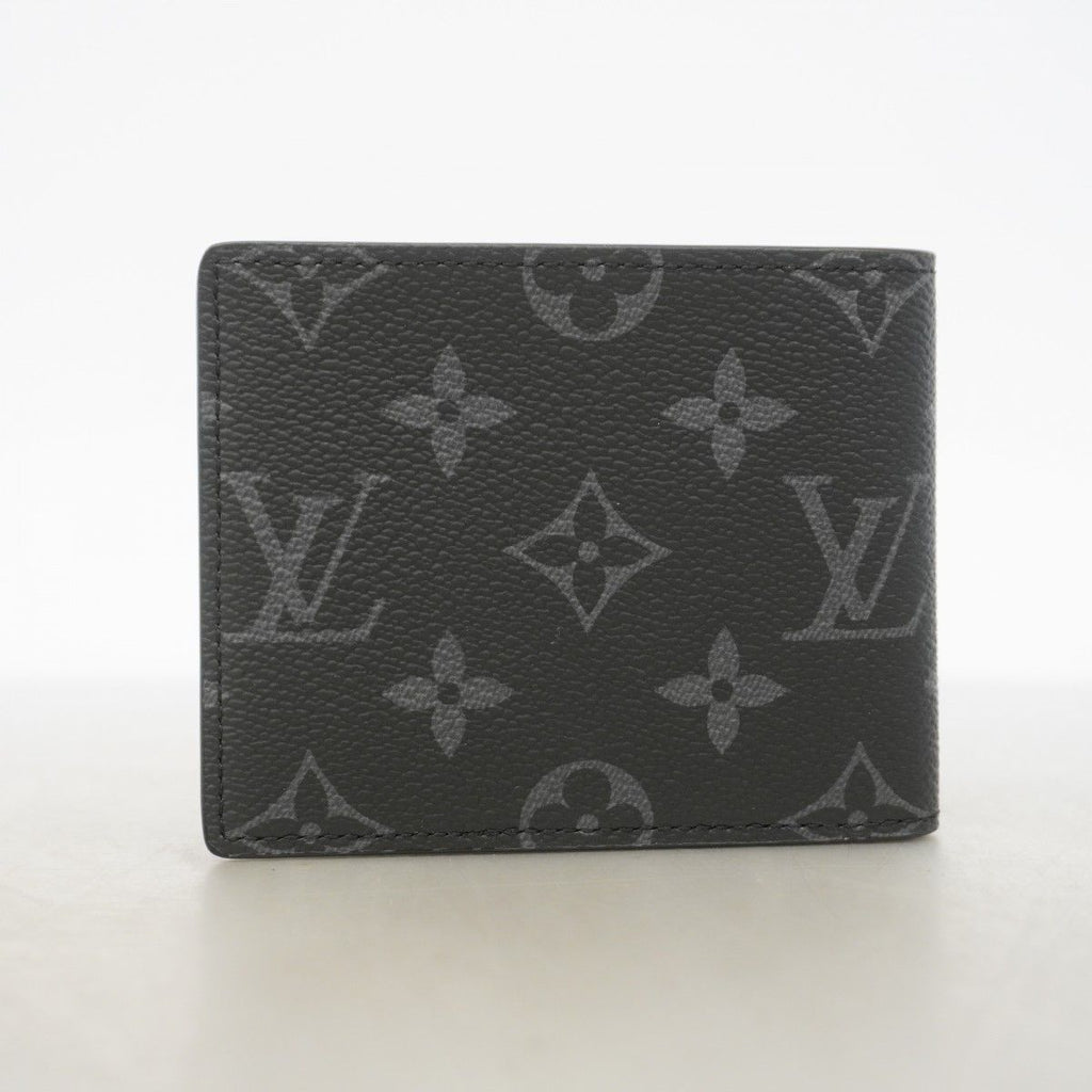 Louis Vuitton Billfold Monogram Eclipse Portefeuille Calf Black Wallet — view 6