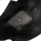 Hermes Handbag Picotin Lock PM Taurillon Clemence Black Silver — view 4