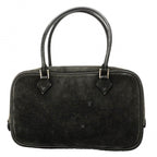 Hermes Handbag Plume Elan Dobris Black Silver