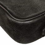 Hermes Handbag Plume Elan Dobris Black Silver — view 6