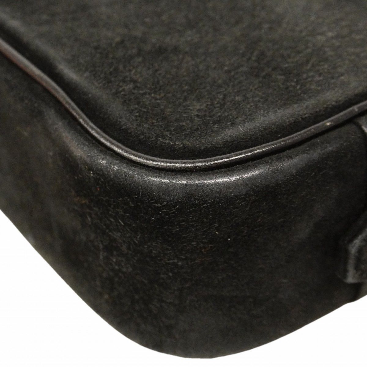 Hermes Handbag Plume Elan Dobris Black Silver — view 6