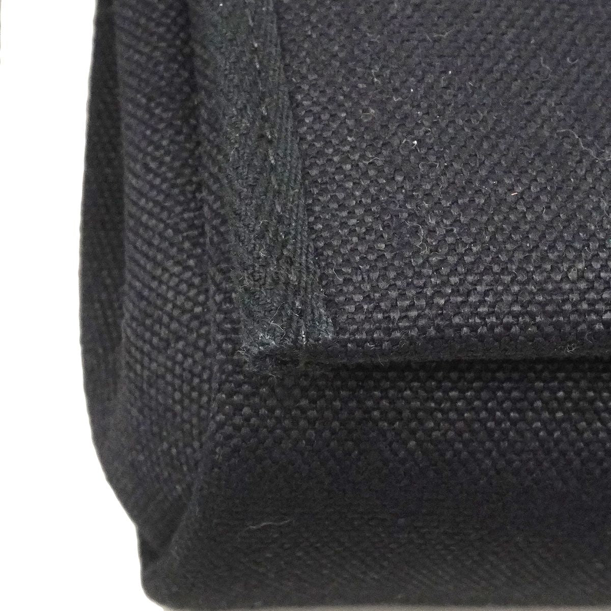 Hermes Shoulder Bag Herbag Zip Mini Toile Military Black Silver — view 7