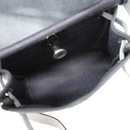 Hermes Shoulder Bag Herbag Zip Mini Toile Military Black Silver — view 4