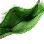 Hermes Shoulder Bag Evelyne TPM Taurillon Clemence Vert Yucca Silver — view 4