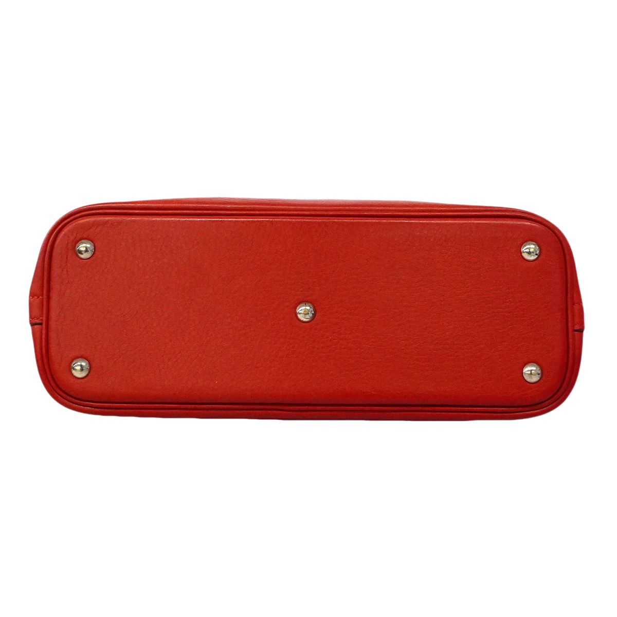 Hermes Handbag Bolide 27 Color Rouge Vif Silver 2-Way — view 3