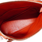Hermes Handbag Bolide 27 Color Rouge Vif Silver 2-Way — view 4