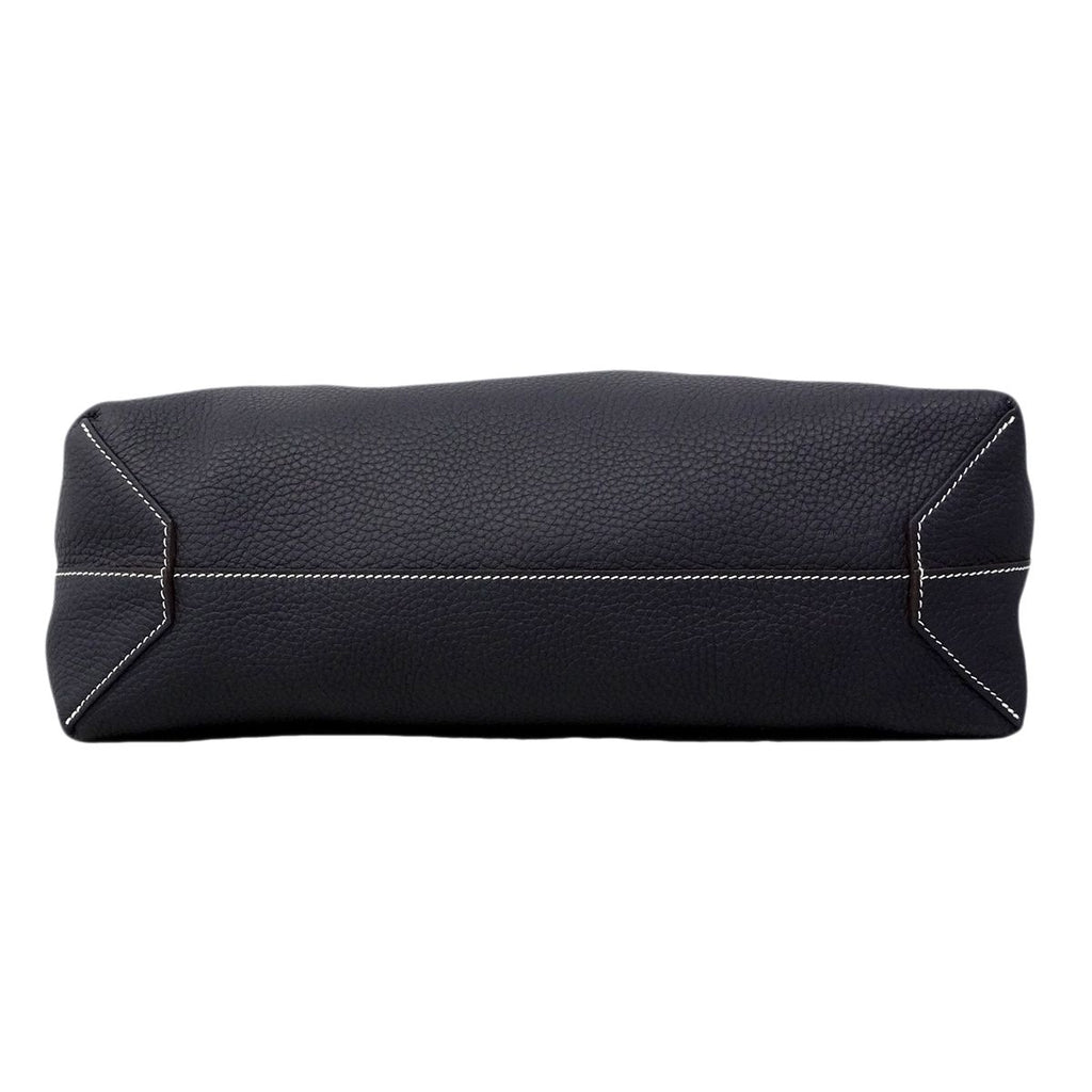 Hermes Tote Double Sens Taurillon Clemence Etoupe Blue Nuit — view 3