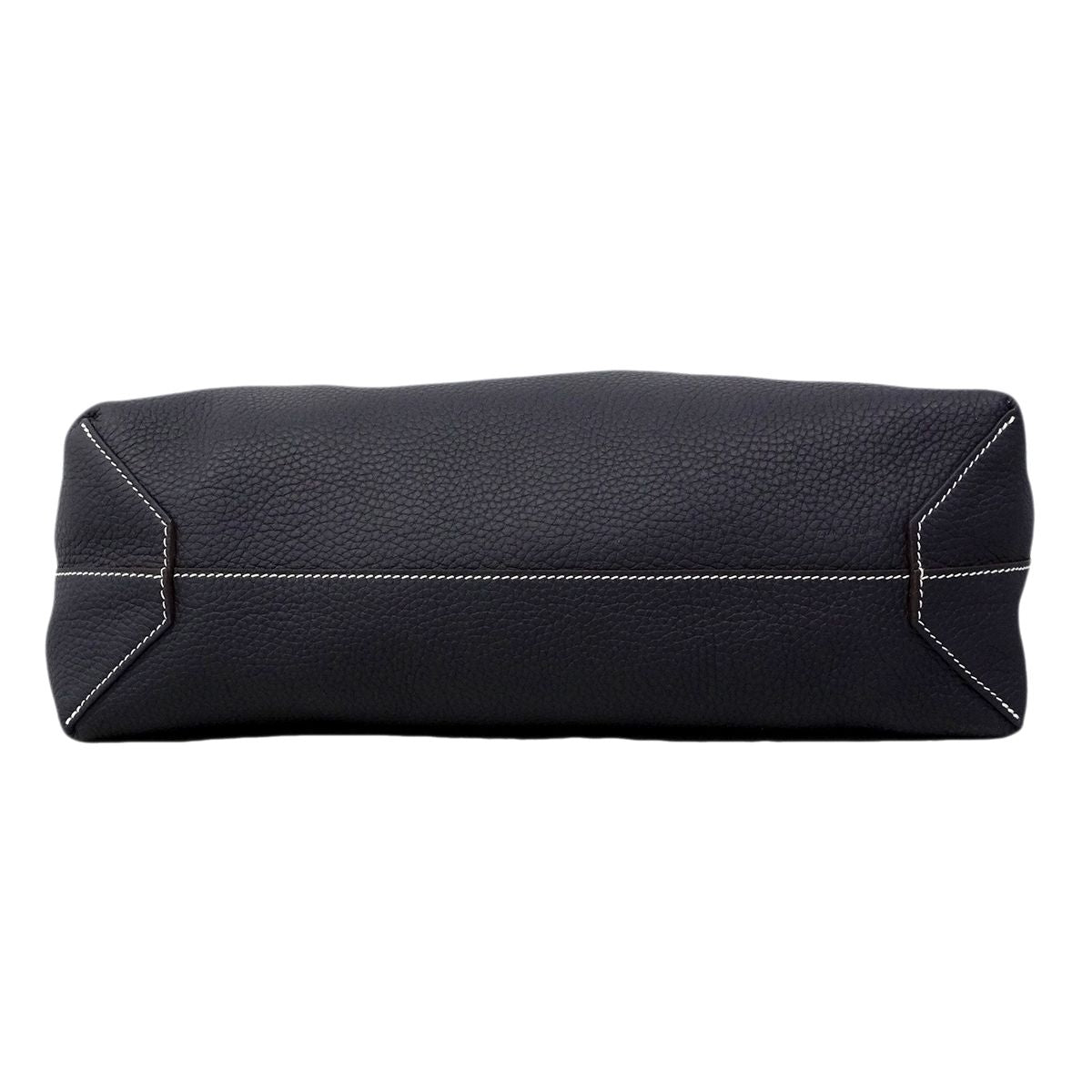 Hermes Tote Double Sens Taurillon Clemence Etoupe Blue Nuit — view 3