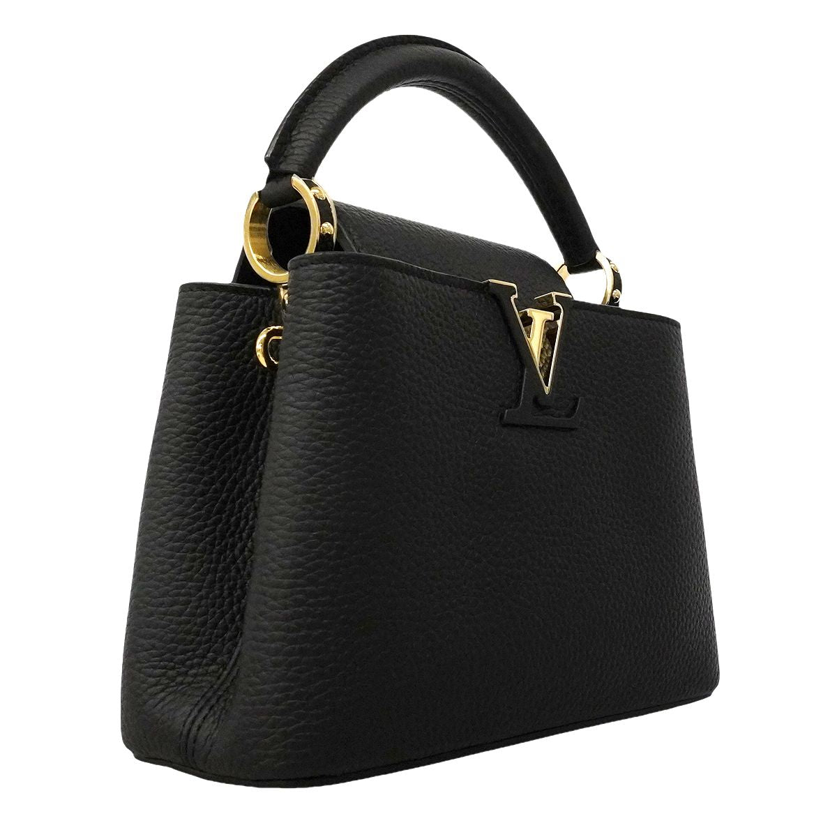 Louis Vuitton Handbag Taurillon My Capucines Noir 2-Way — view 2