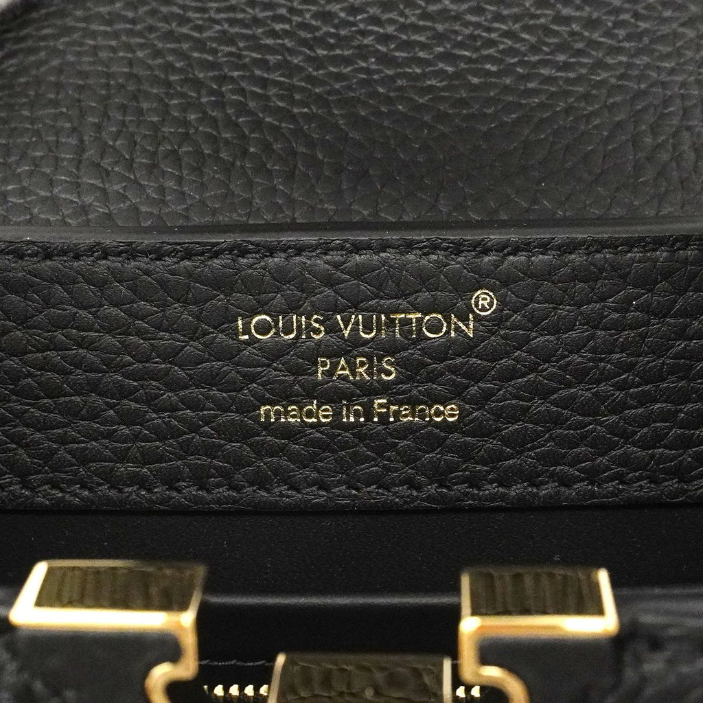 Louis Vuitton Handbag Taurillon My Capucines Noir 2-Way — view 5