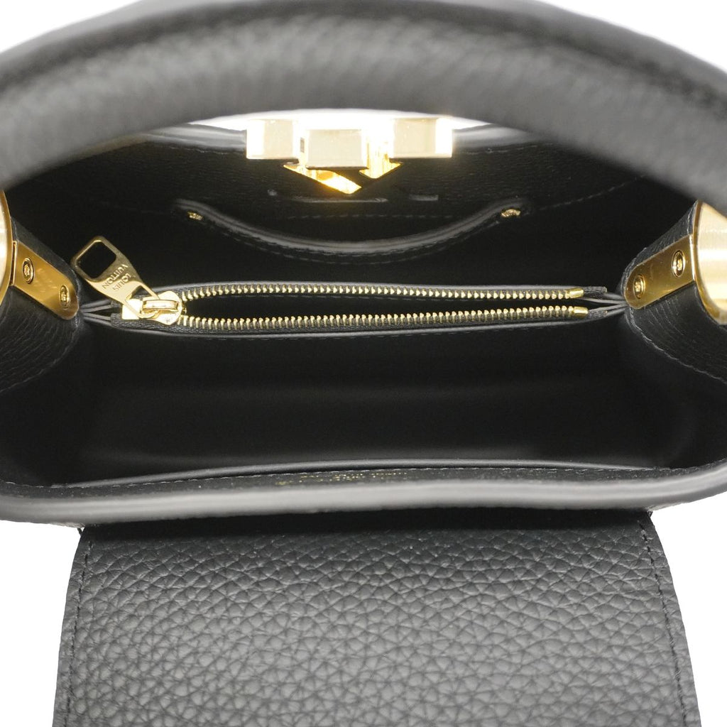 Louis Vuitton Handbag Taurillon My Capucines Noir 2-Way — view 4