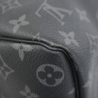 Louis Vuitton Boston Bag Monogram Eclipse Keepall Bandouliere 45 Black — view 6