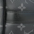 Louis Vuitton Boston Bag Monogram Eclipse Keepall Bandouliere 45 Black — view 5