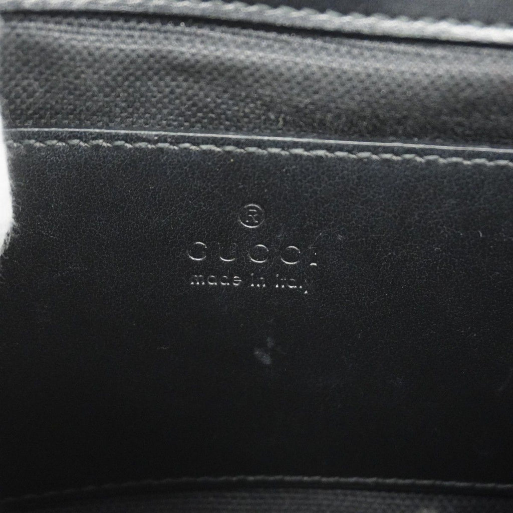 Gucci Handbag GG Marmont Leather Black Silver 2-Way — view 5