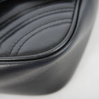 Gucci Handbag GG Marmont Leather Black Silver 2-Way — view 6