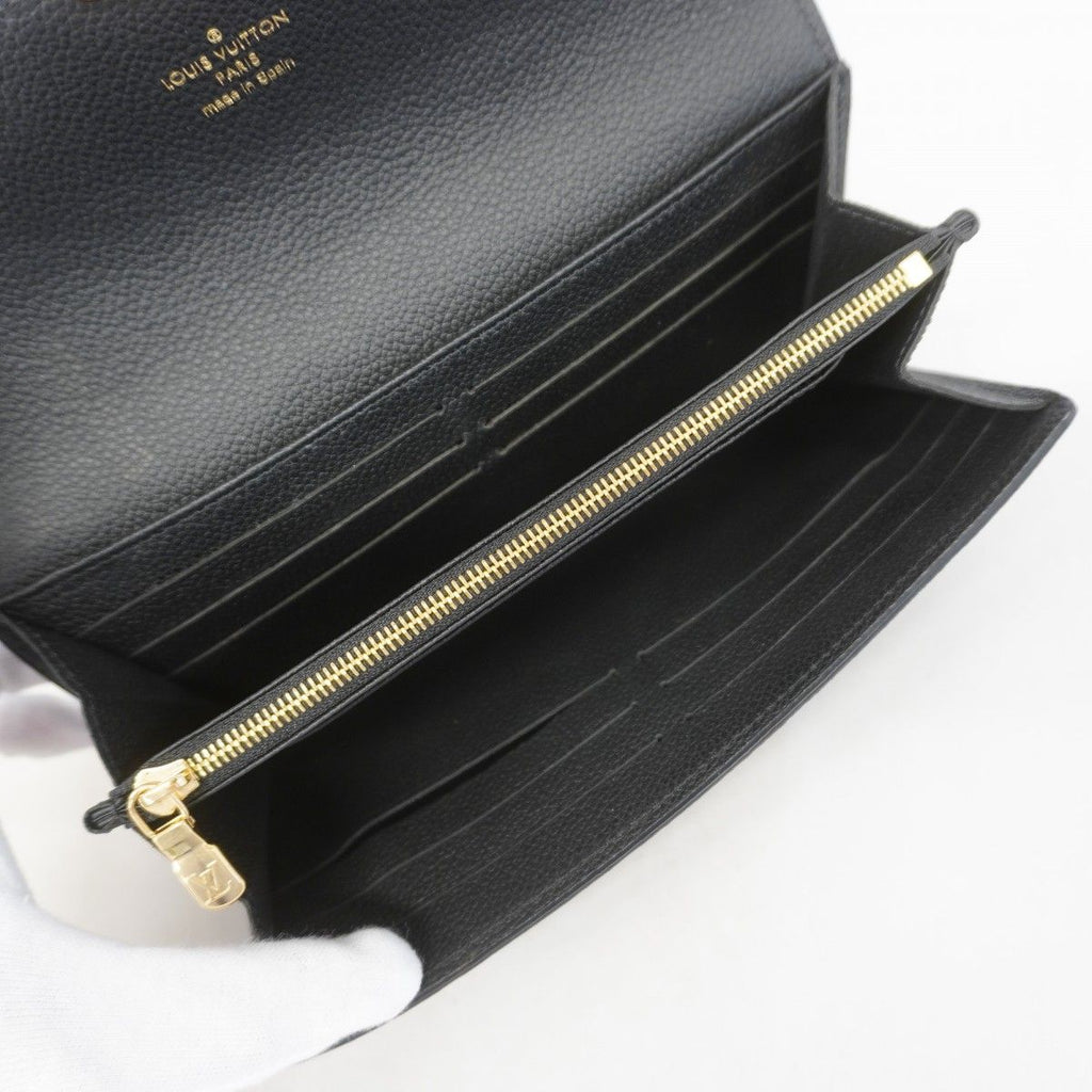 Louis Vuitton Wallet Monogram Empreinte Portefeuille Sarah Metis Noir — view 3