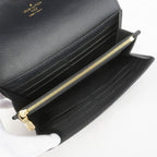 Louis Vuitton Wallet Monogram Empreinte Portefeuille Sarah Metis Noir — view 3