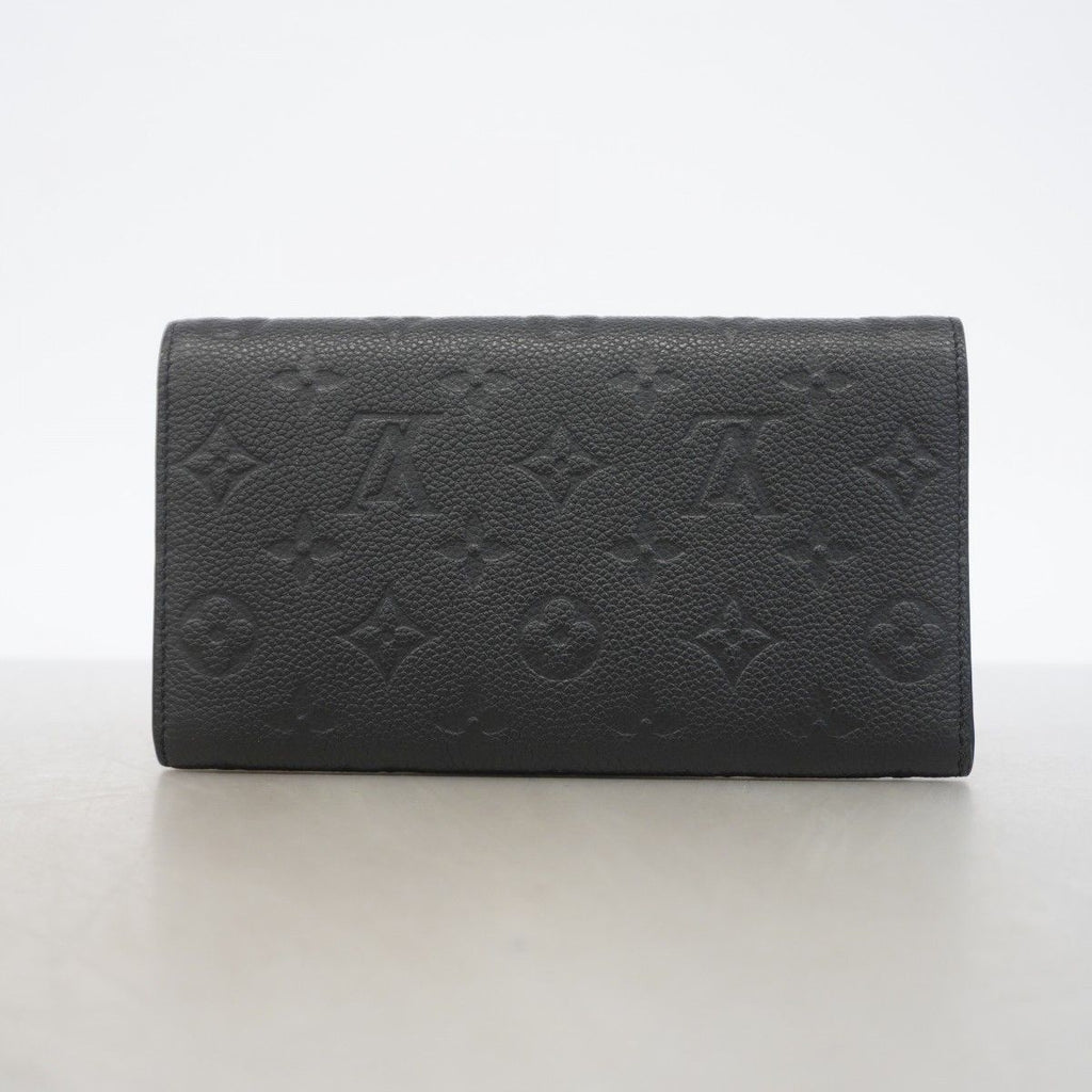 Louis Vuitton Wallet Monogram Empreinte Portefeuille Sarah Metis Noir — view 6