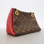 Louis Vuitton Shoulder Bag Monogram Calf Nnu BB Brown Cerise — view 2