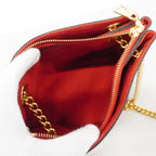 Louis Vuitton Shoulder Bag Monogram Calf Nnu BB Brown Cerise — view 4