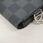 Louis Vuitton Wallet Damier Graphite Portefeuille Accordeon Black Gray — view 6