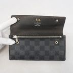 Louis Vuitton Wallet Damier Graphite Portefeuille Accordeon Black Gray — view 3