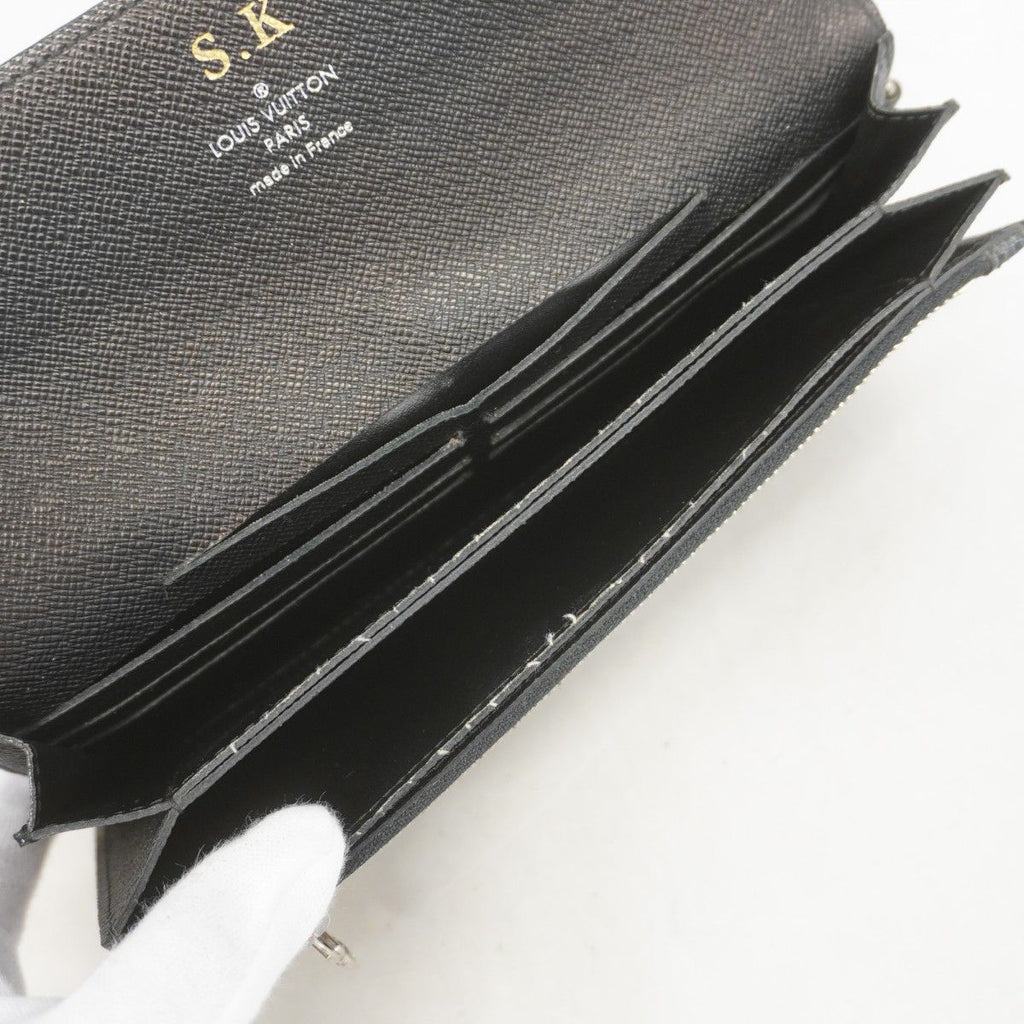 Louis Vuitton Wallet Damier Graphite Portefeuille Accordeon Black Gray — view 8