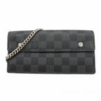 Louis Vuitton Wallet Damier Graphite Portefeuille Accordeon Black Gray