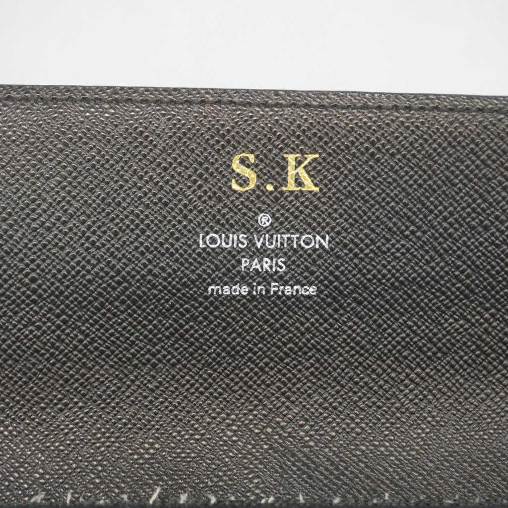 Louis Vuitton Wallet Damier Graphite Portefeuille Accordeon Black Gray — view 4