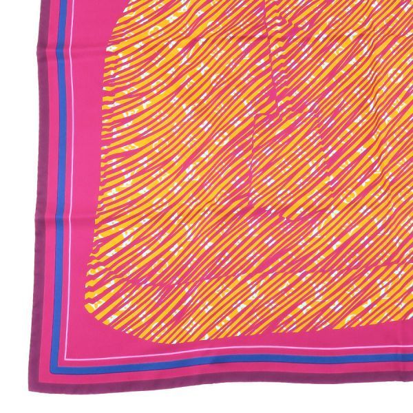 Louis Vuitton Carre Alma Silk Scarf 90 Purple M75804 — view 8