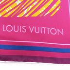 Louis Vuitton Carre Alma Silk Scarf 90 Purple M75804 — view 5
