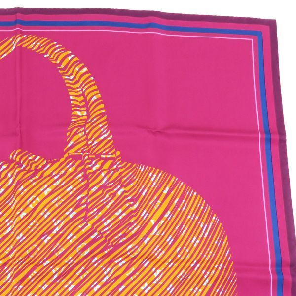 Louis Vuitton Carre Alma Silk Scarf 90 Purple M75804 — view 7