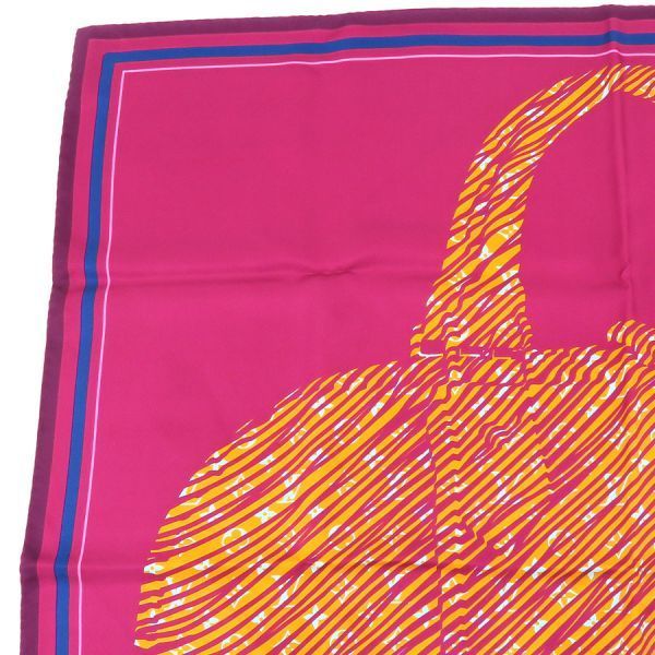 Louis Vuitton Carre Alma Silk Scarf 90 Purple M75804 — view 6